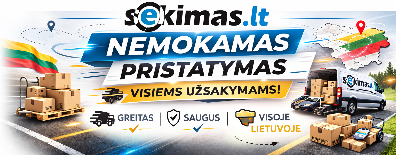 Nemokamas pristatymas