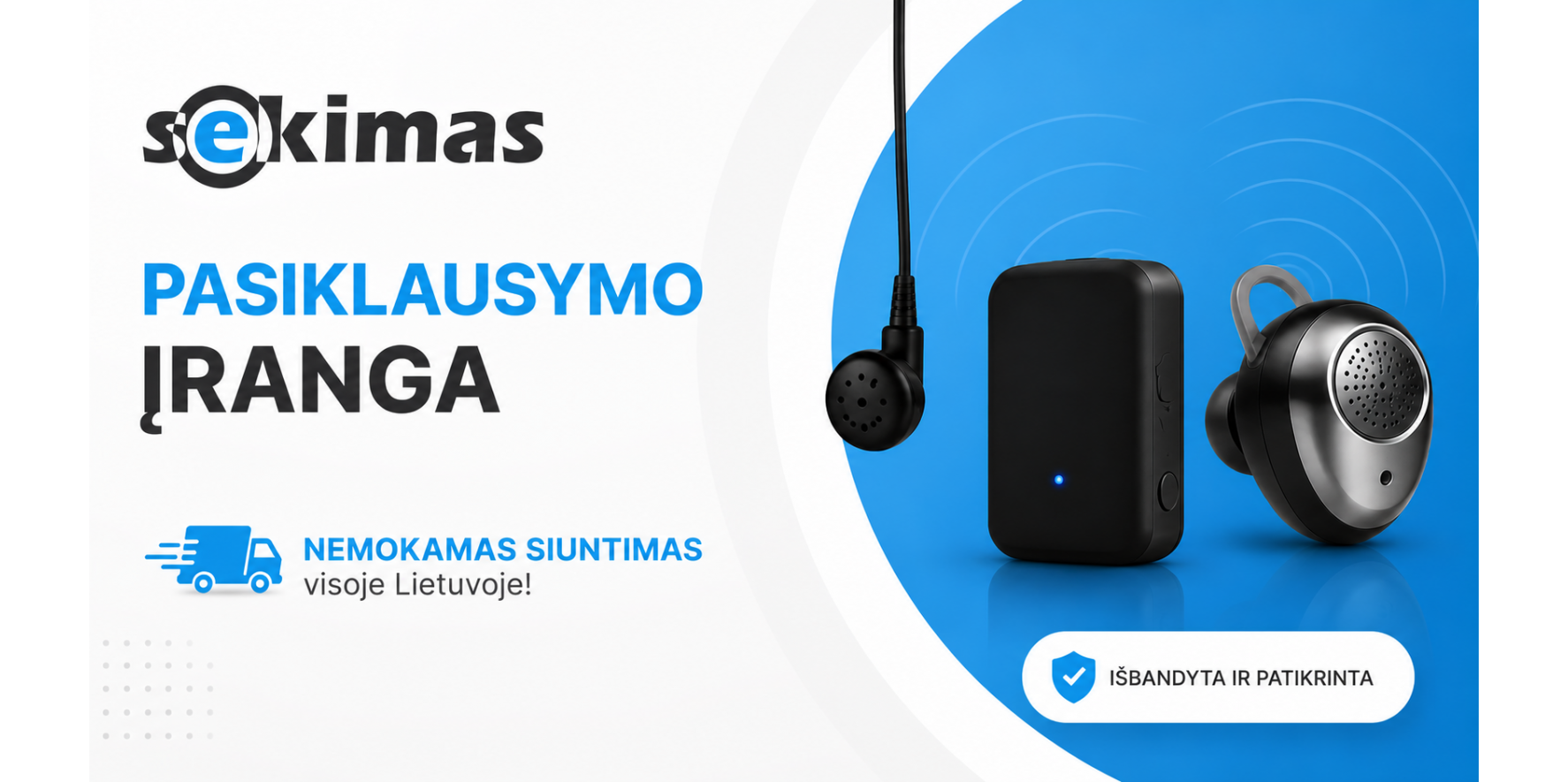 Nemokamas pristatymas