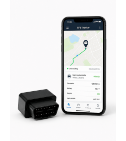Automobilio sekimo sistema - GPS seklys OBD2 jungtyje