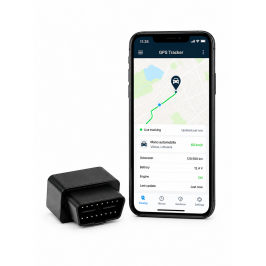 Automobilio sekimo sistema - GPS seklys OBD2 jungtyje