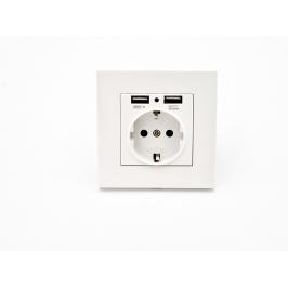 IP kamera paslėpta sienos rozetėje